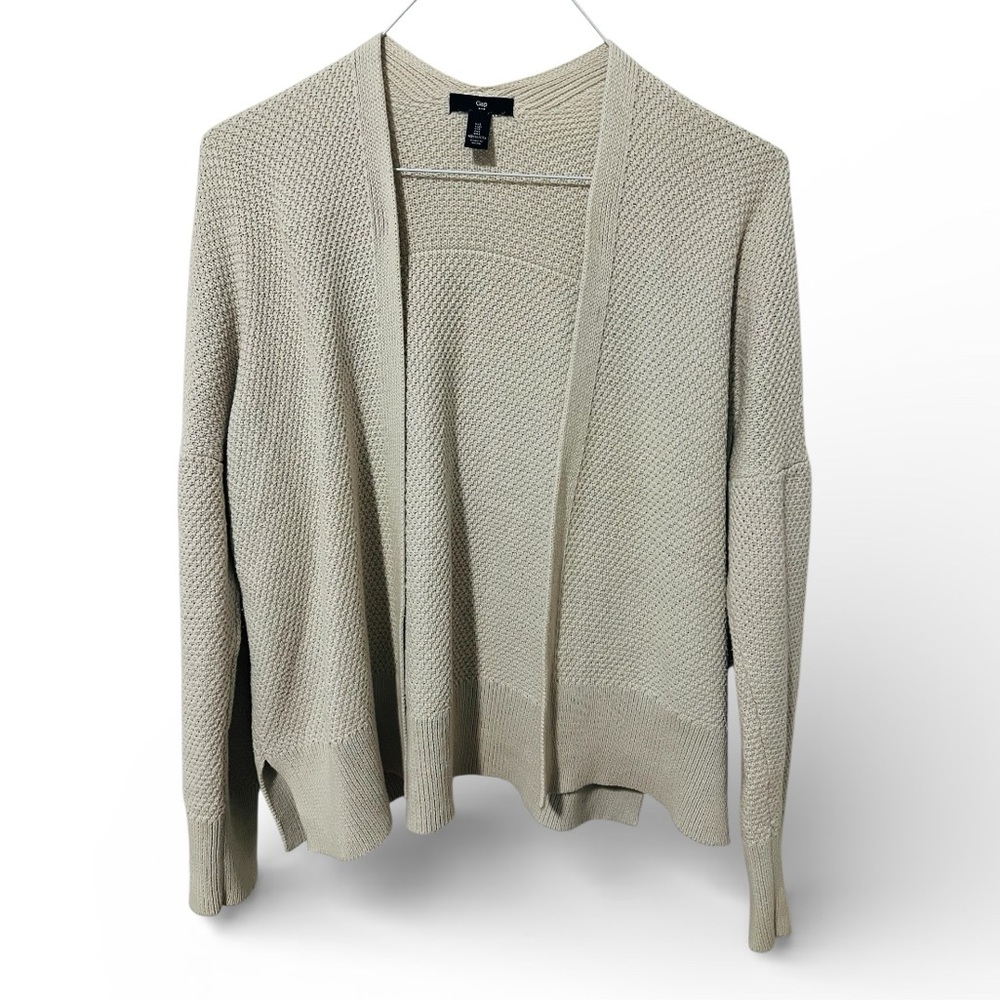 SOLD on FB - GAP Women's Light Beige Cardigan